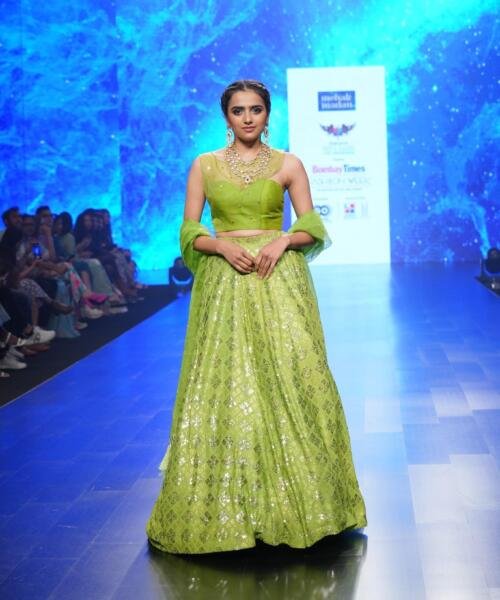 The Neon Lehenga