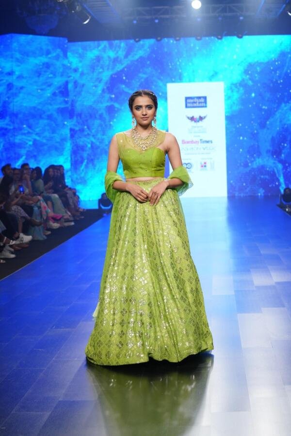 The Neon Lehenga