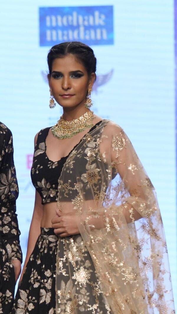 The Floral Threadwork Lehenga