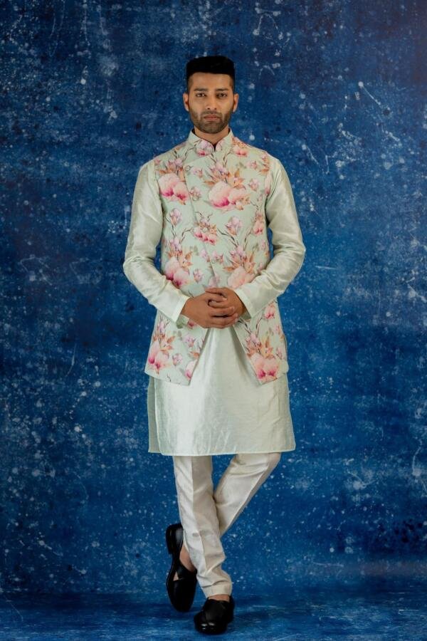 Linen Bundi set