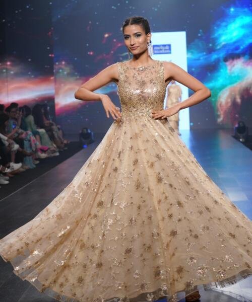 Gold Starry Gown