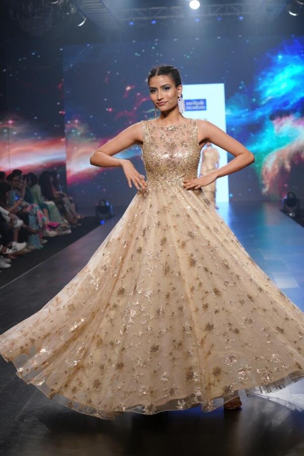 Gold Starry Gown