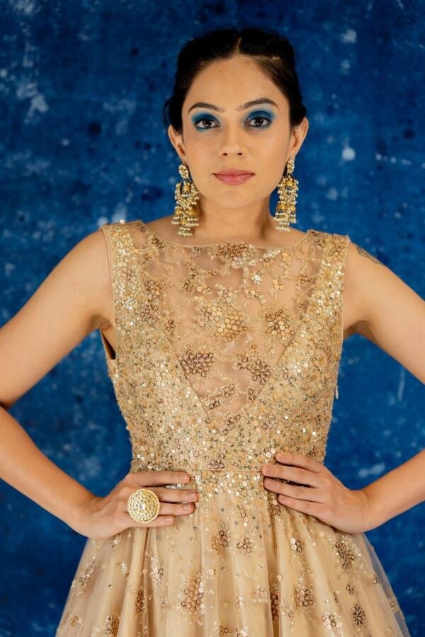 Gold Starry Gown - Image 3