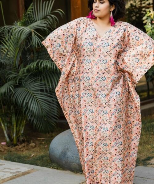 scallop kaftan