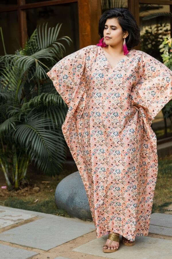 scallop kaftan