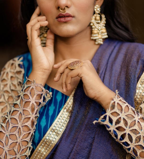 Pre Draped Saree - Image 2