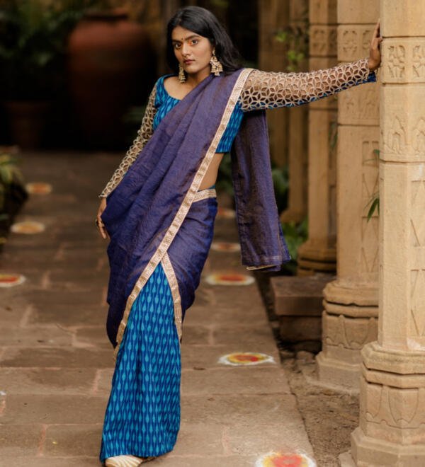 Pre Draped Saree - Image 5