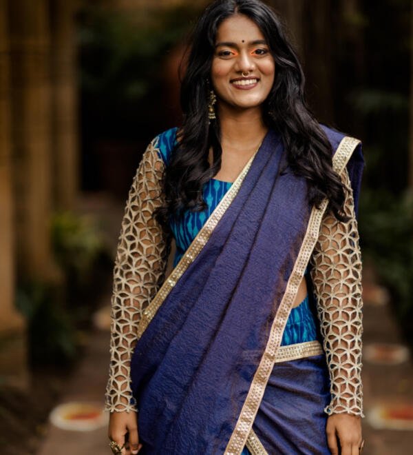 Pre Draped Saree - Image 6