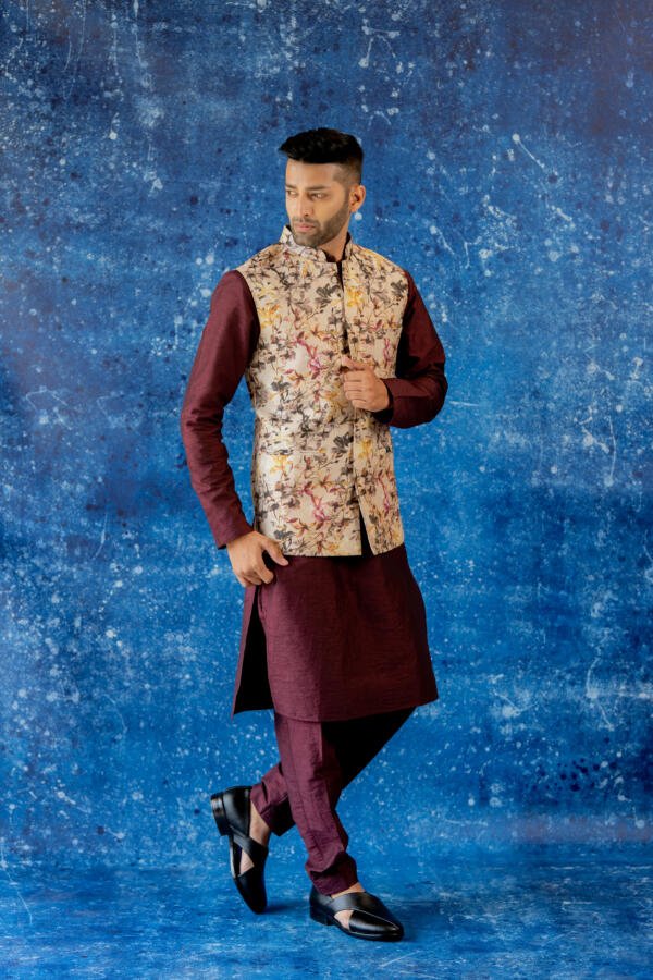 Fawn Floral bundi set