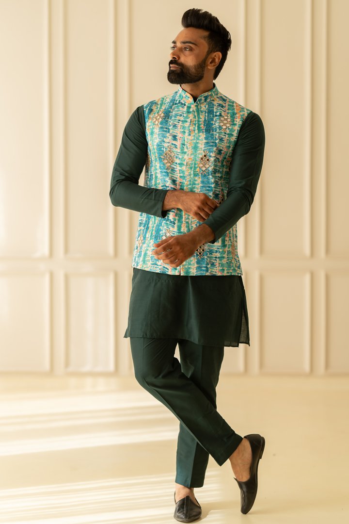 Mint & Teal Kurt Bundi Set - Image 2
