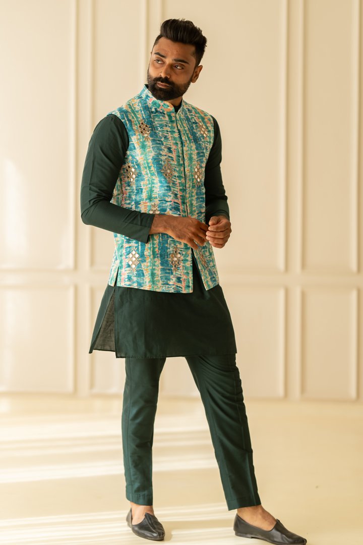 Mint & Teal Kurt Bundi Set - Image 3