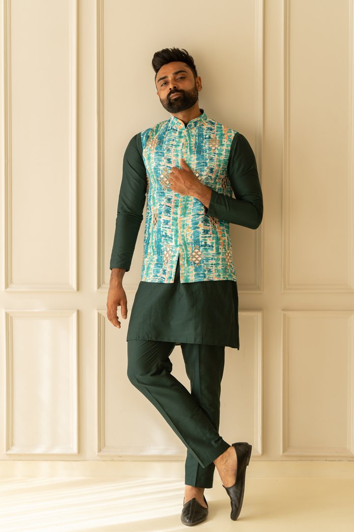 Mint & Teal Kurt Bundi Set - Image 4