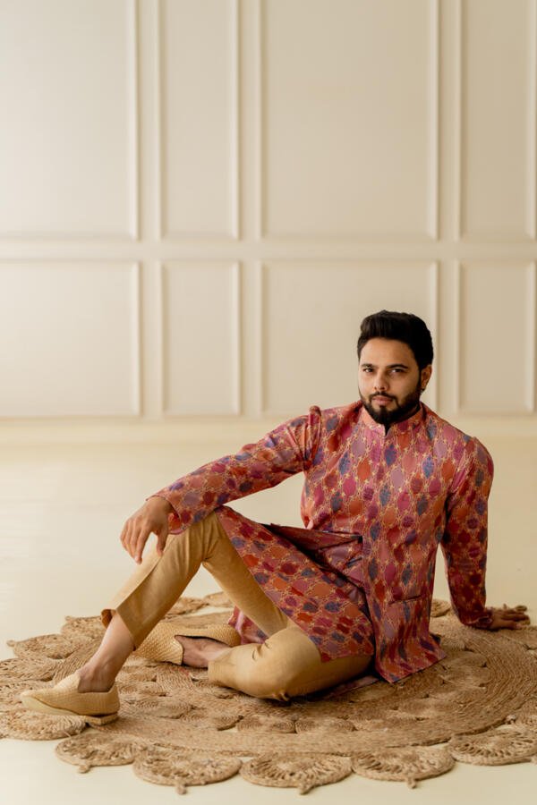 Pink Printed Bundi Set - Image 6