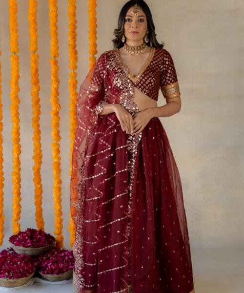 Ruby Lehenga Set