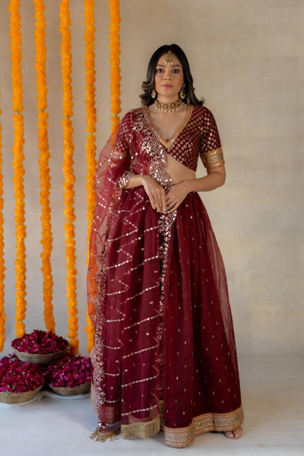 Ruby Lehenga Set