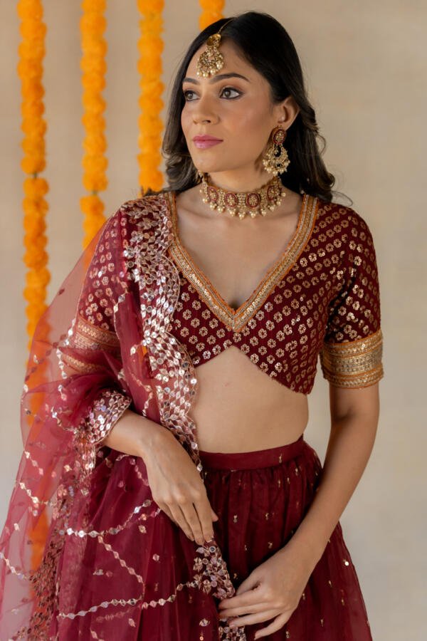 Ruby Lehenga Set - Image 2