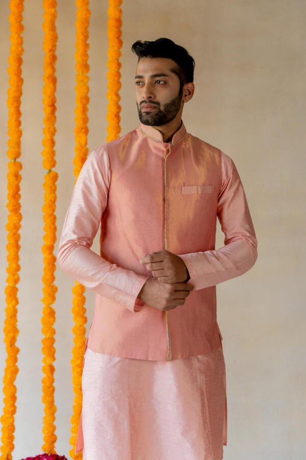 Soft Pink Tissue Bundi Set