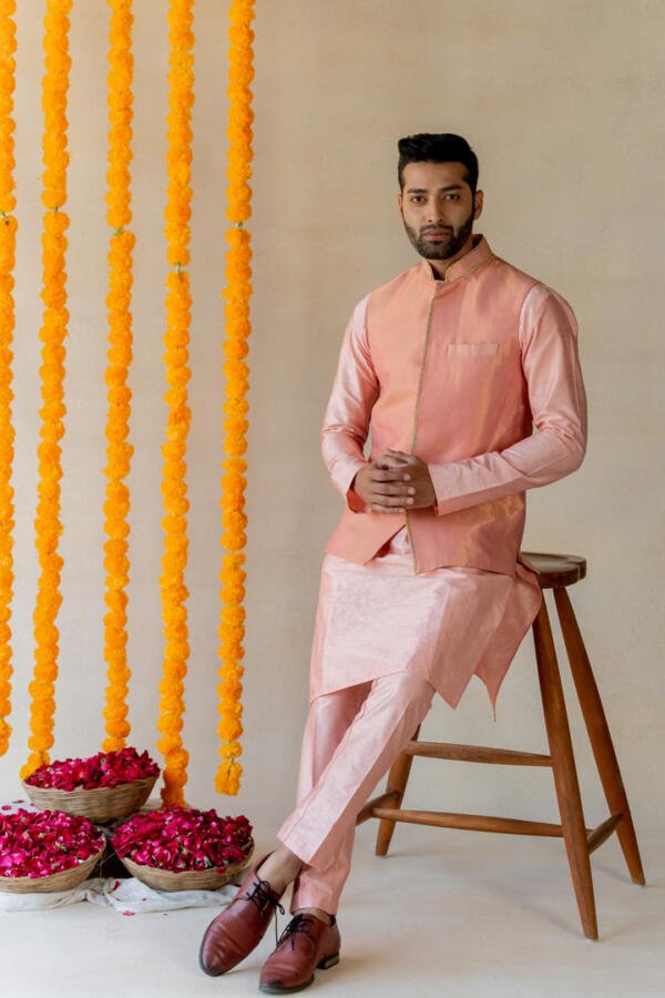 Soft Pink Tissue Bundi Set - Image 3