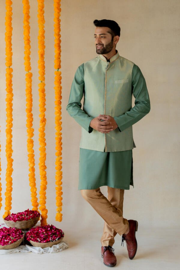 Mint Tissue Bundi Set