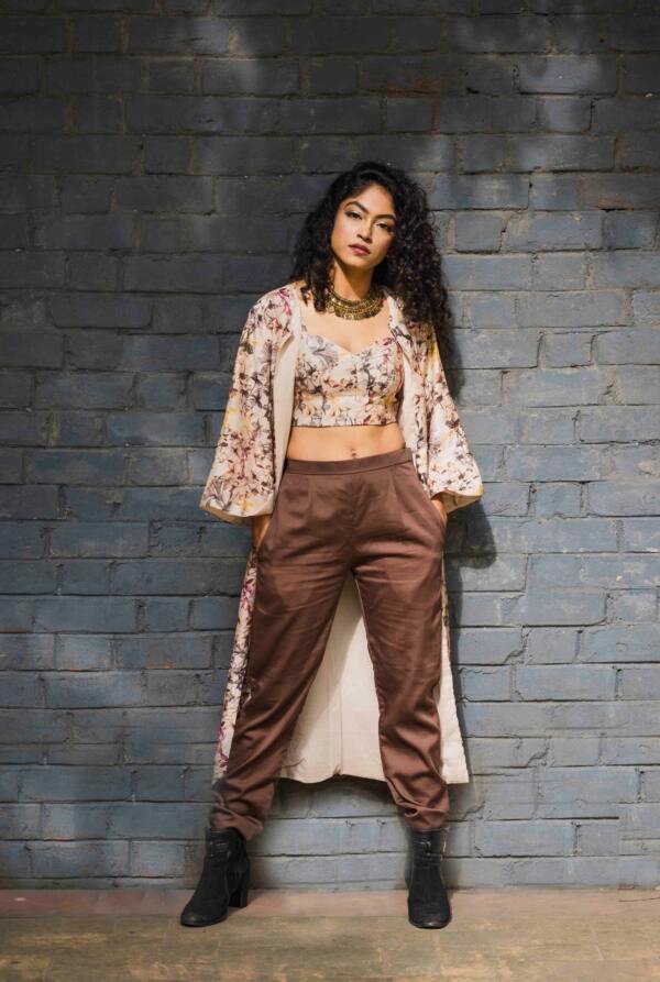 Fawn Jacket & Crop Top Set