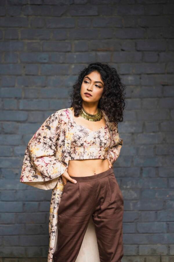 Fawn Jacket & Crop Top Set - Image 2