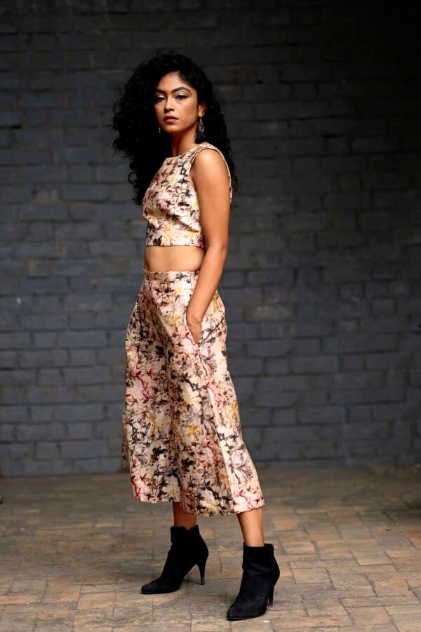 Chanderi Culotte Set - Image 4