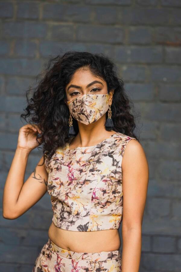 Chanderi Culotte Set