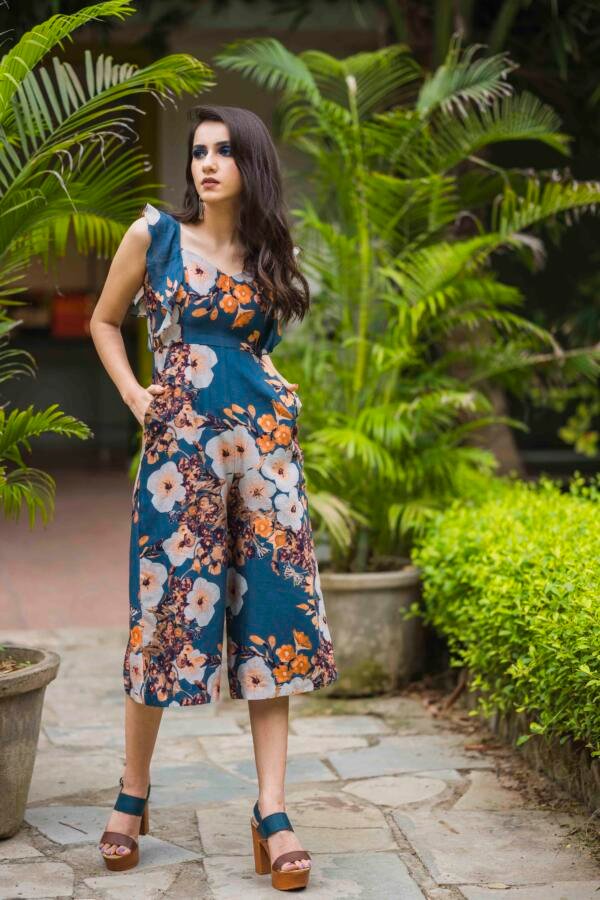 Chanderi Jumpsuit - Image 2