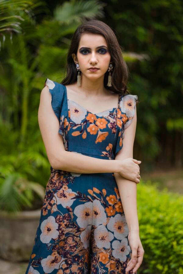 Chanderi Jumpsuit - Image 3