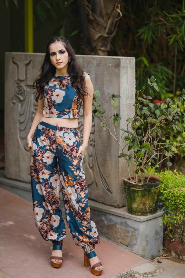 Chanderi Co ord Set - Image 3