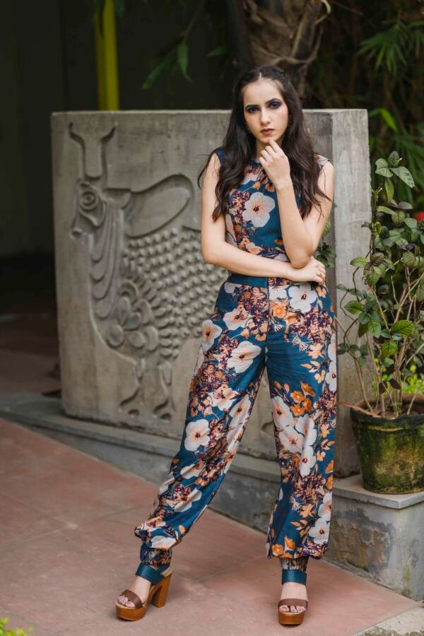 Chanderi Co ord Set - Image 4