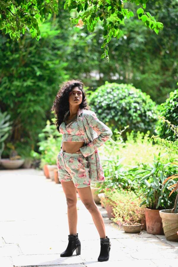 Linen Mint Blazer Set - Image 5