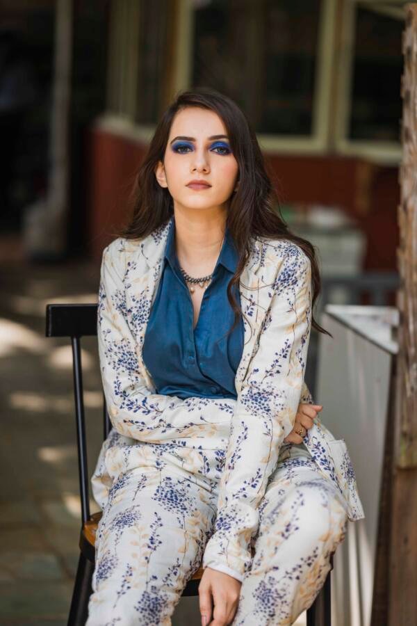 Linen Ivory Blazer Set - Image 2
