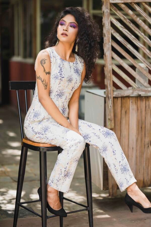 Linen Ivory Jumpsuit