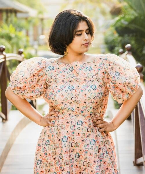 Scallop Dress