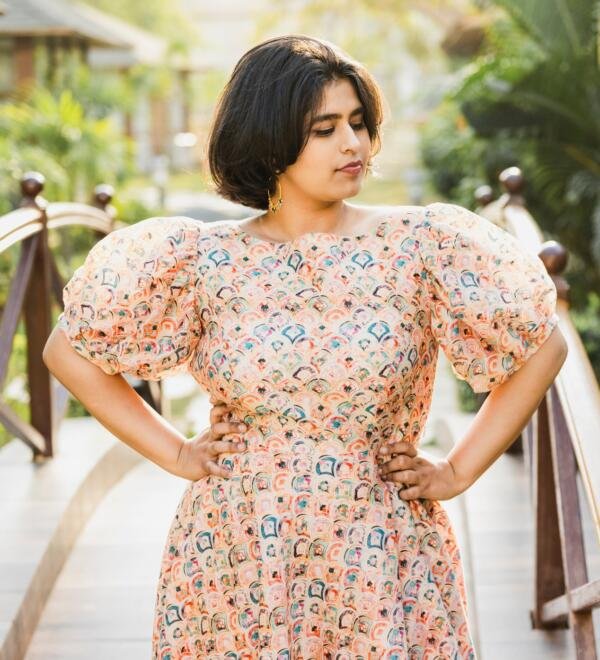 Scallop Dress