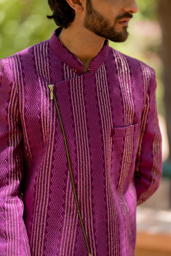 Indowestern Sherwani Set - Image 5