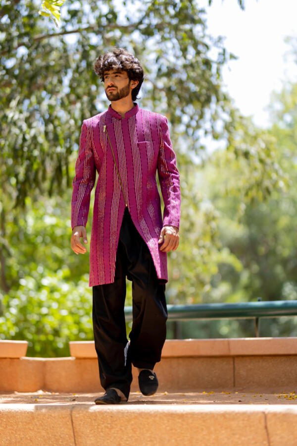 Indowestern Sherwani Set - Image 2