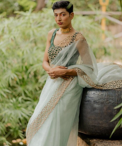 Organza Saree