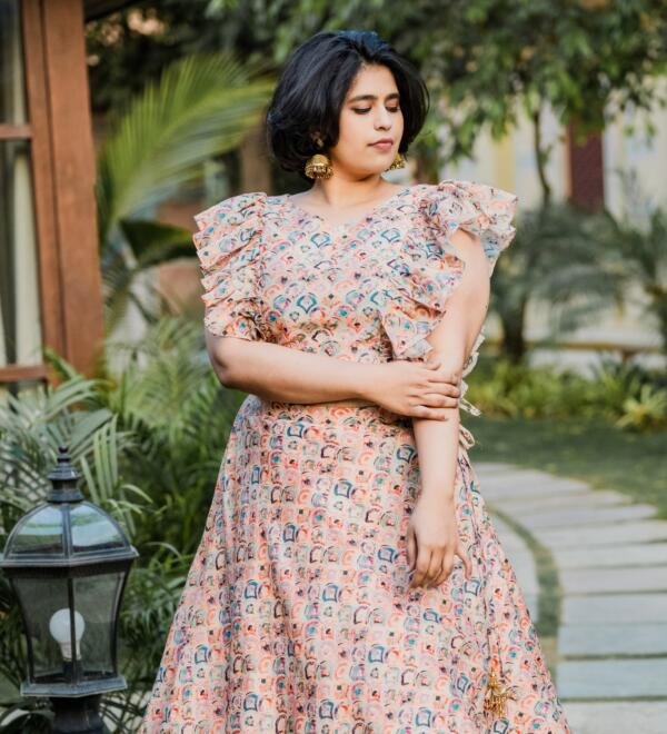 Scallop Lehenga Set - Image 3