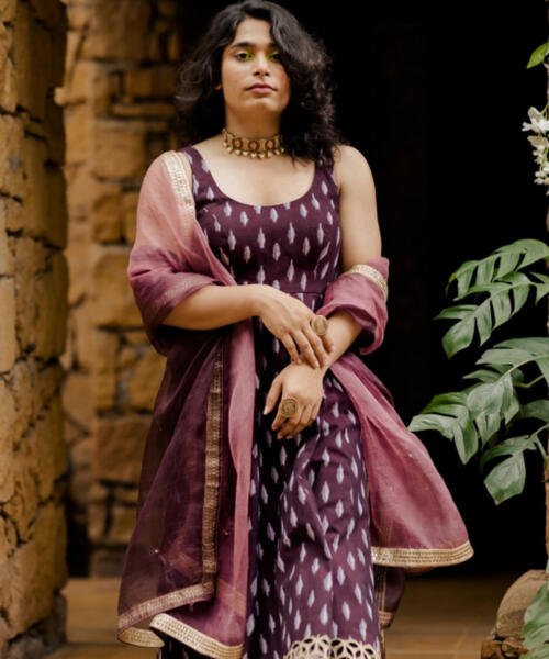 Ikat Anarkali