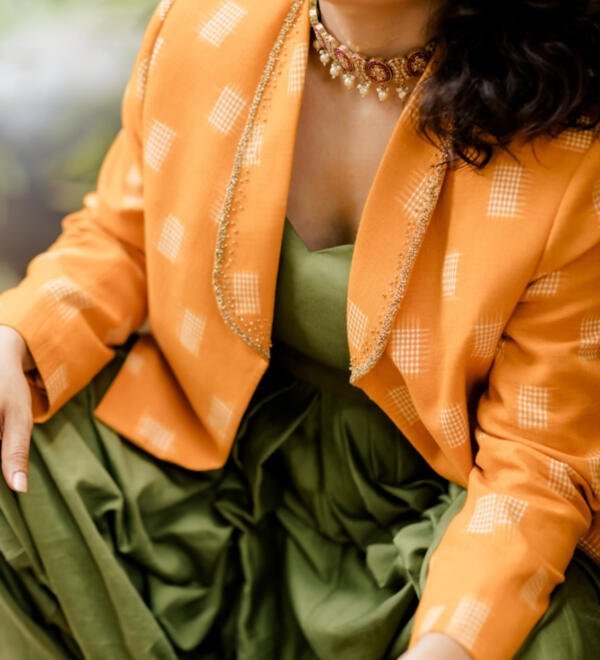 Patiala Jumpsuit with Blazer - Image 4