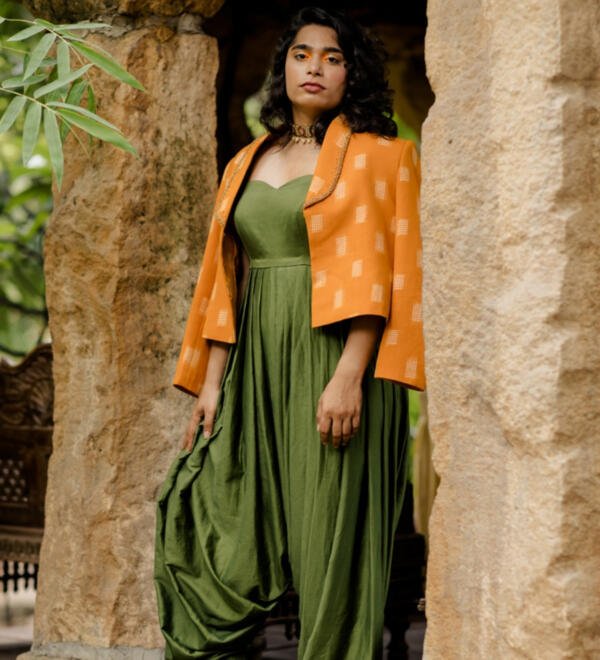 Patiala Jumpsuit with Blazer - Image 5
