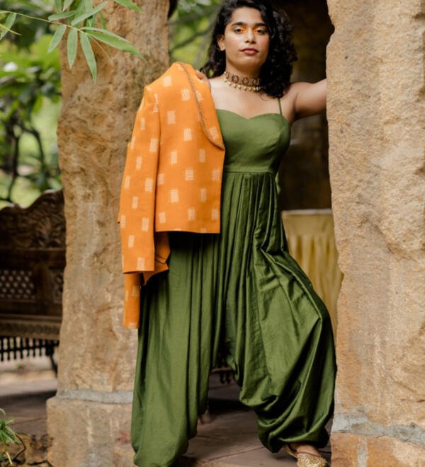 Patiala Jumpsuit with Blazer - Image 6