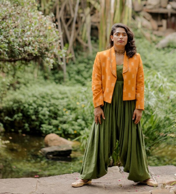 Patiala Jumpsuit with Blazer