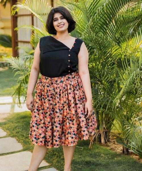 Morrocan skirt blouse set