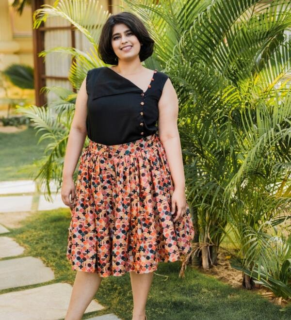 Morrocan skirt blouse set